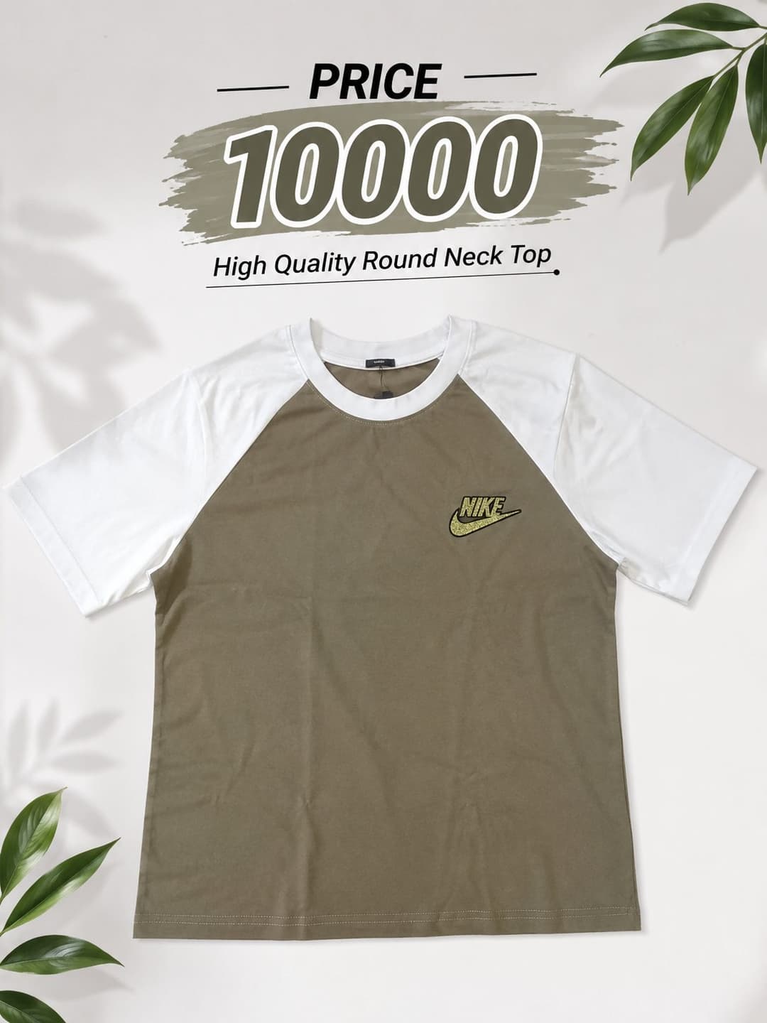 Round neck top